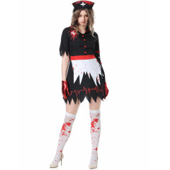 82332--Vampire nurse costume Halloween costume of blood-stained female nurse