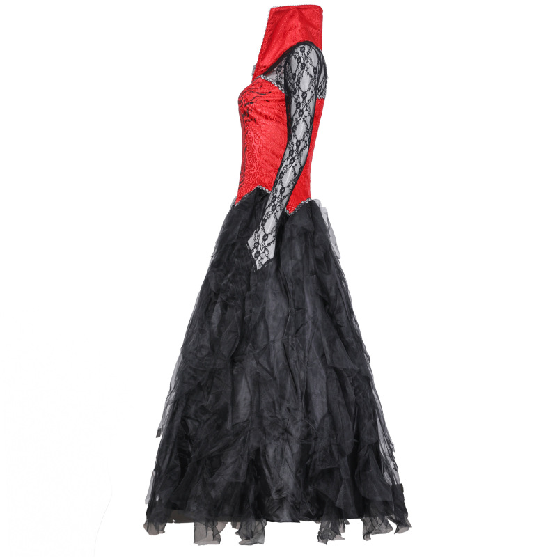 9072--New Halloween Demon Costume Evil Queen Costume