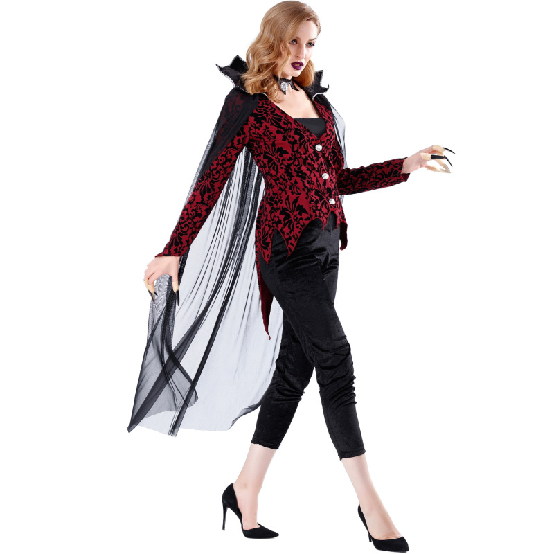 2905--Vampire Demon Queen European and American Halloween Costume