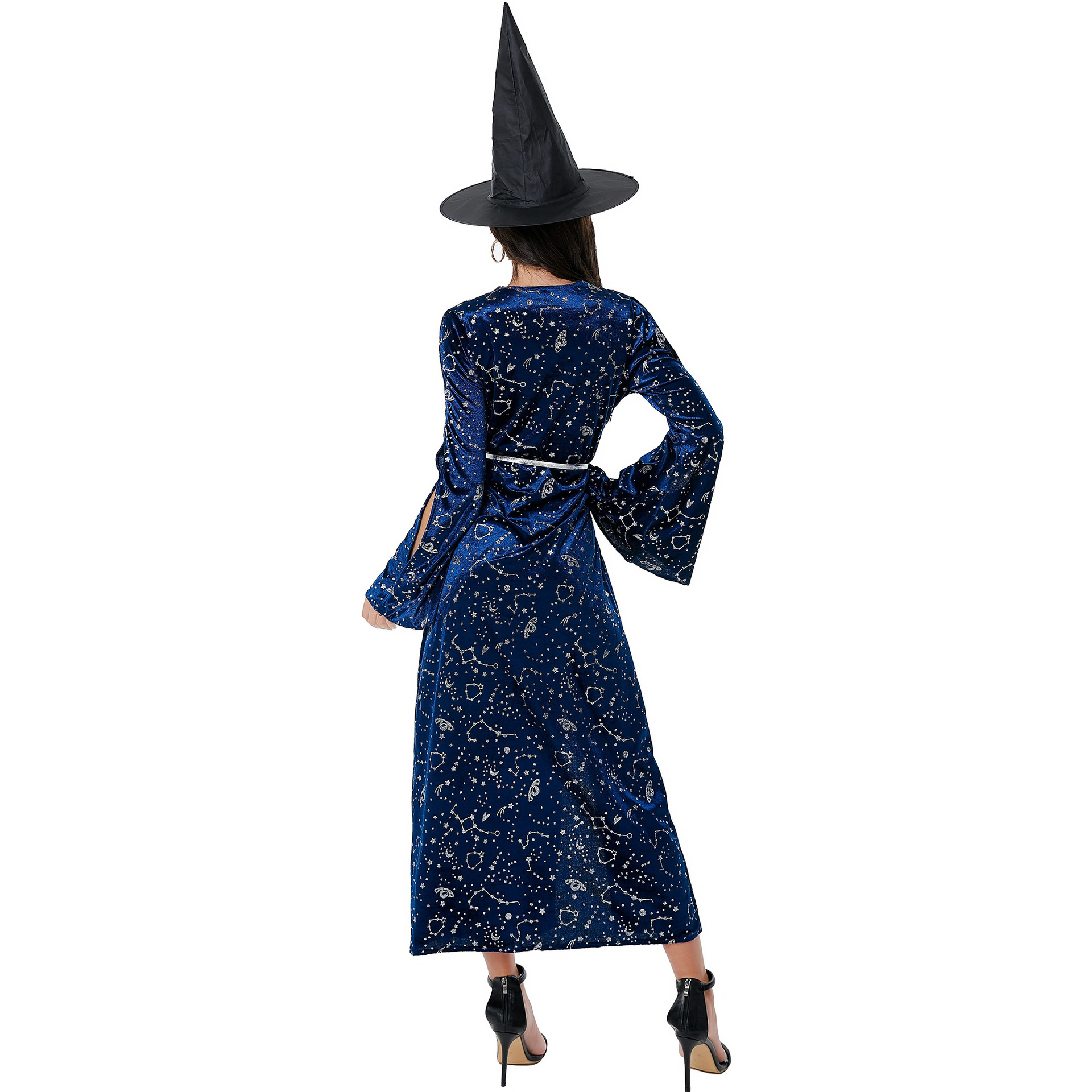 3387--Cosplay Halloween Witch Costume