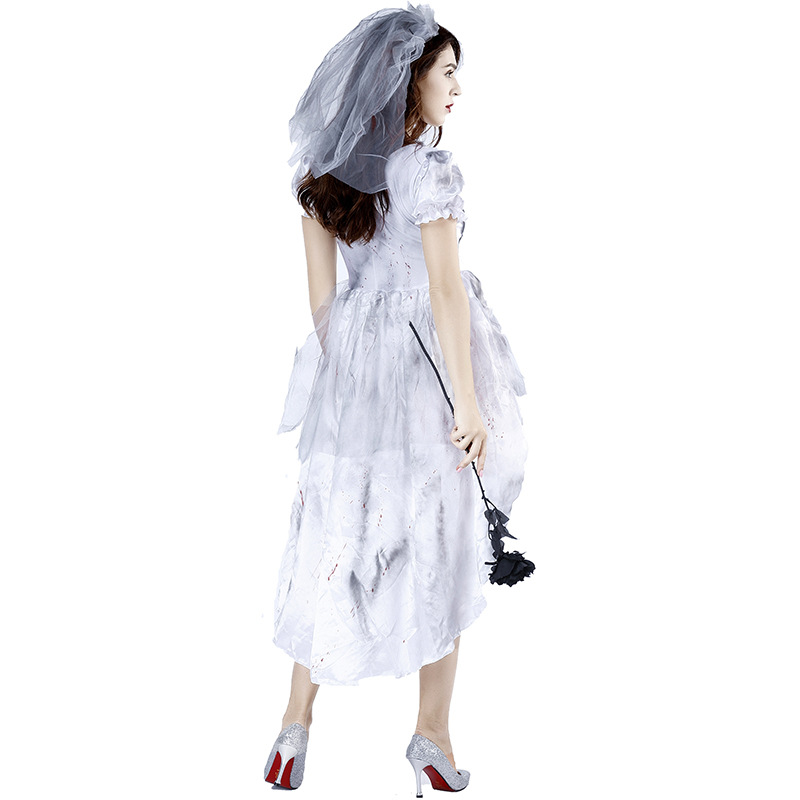 2006--Vampire Evil Hell Ghost Bride Halloween Costume