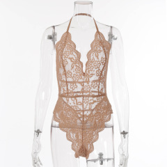 U2908A--New sexy women's lace jumpsuit