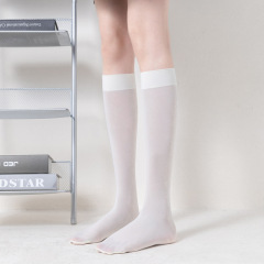 ZTW001--Velvet calf socks, slim leg socks, women's spring, summer and autumn thin stockings
