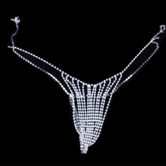 SAT3102--Shiny Luxury Rhinestone Top Elegant Body Chain Clothing Accessories