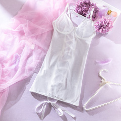 P3289--Hot selling sexy see through butt exposed mesh simple open back dress