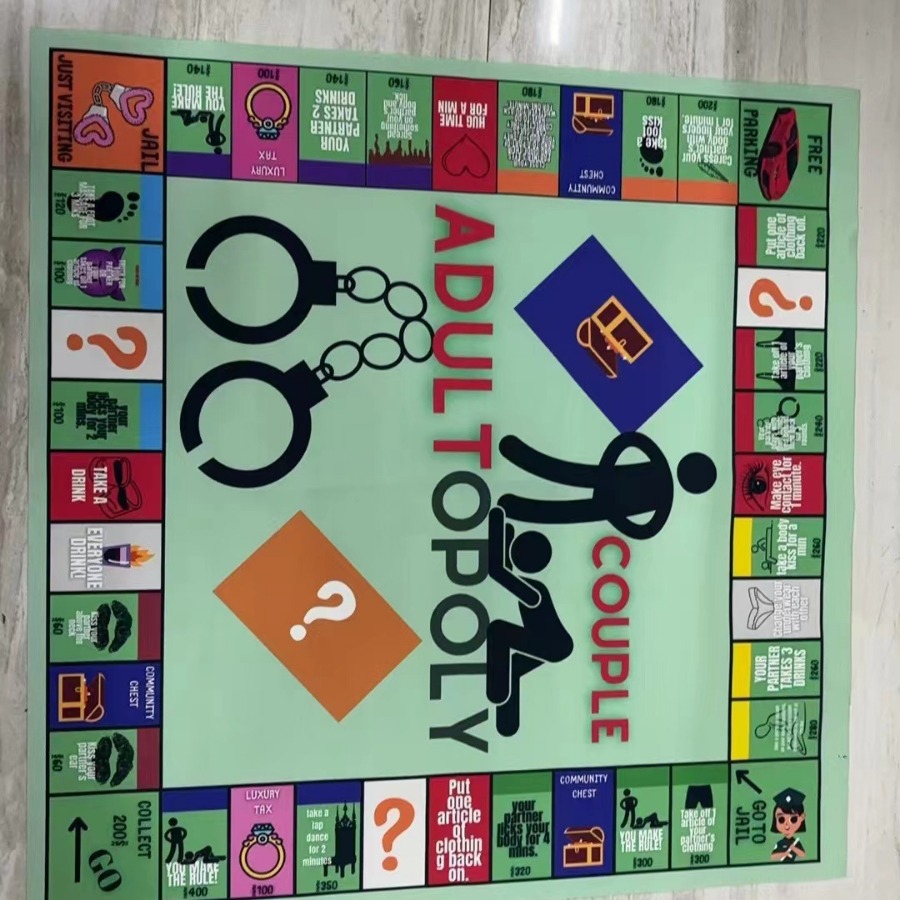 MY888--Hot Selling Adult Couple Game Night Adult Couple Date Game Night Board