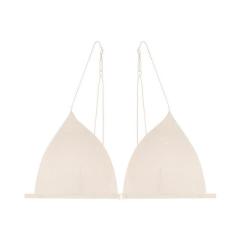 X8669--French sexy lingerie for women, front-buckled triangle cup, no steel ring Bra