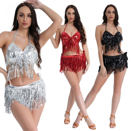 5806+5807--Performance costumes sexy belly dance jazz pole dance costumes