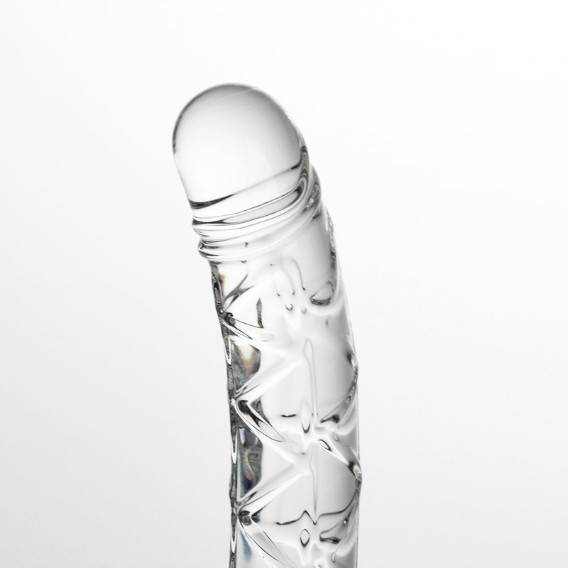 HF35--Realistic Glass Crystal Vibrator