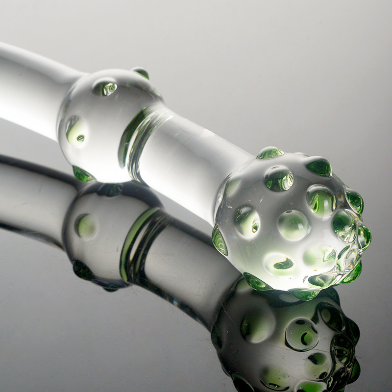 HF46--Glass Crystal Simulation Double-Headed Vibrator