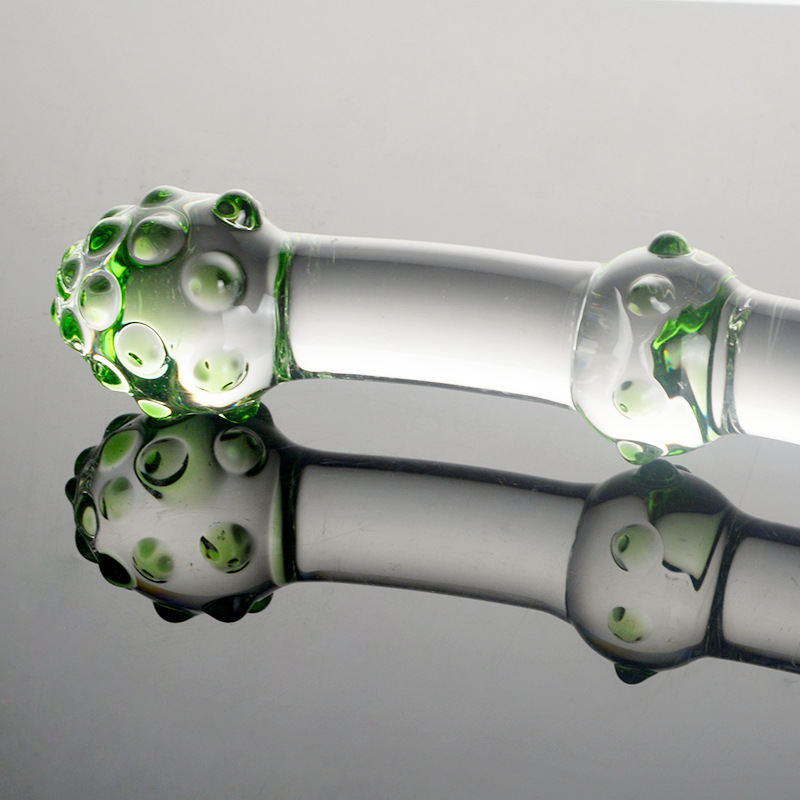 HF46--Glass Crystal Simulation Double-Headed Vibrator