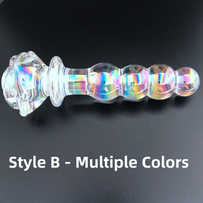 RF6668--Fairy wand vibrator/glass crystal dildo