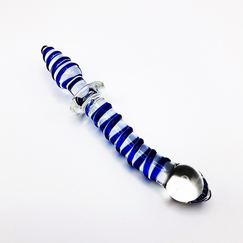 RF6179--Fairy wand masturbator, anal plug, glass crystal dildo