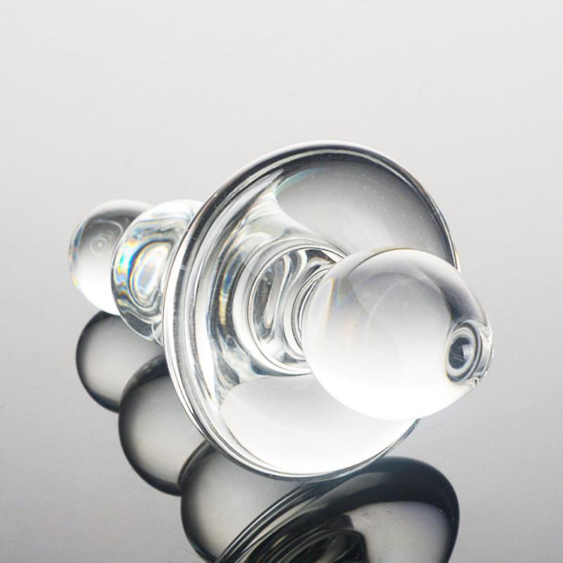 HF43--Double-headed glass masturbator/glass ice and fire rod