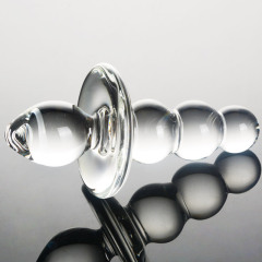 HF43--Double-headed glass masturbator/glass ice and fire rod