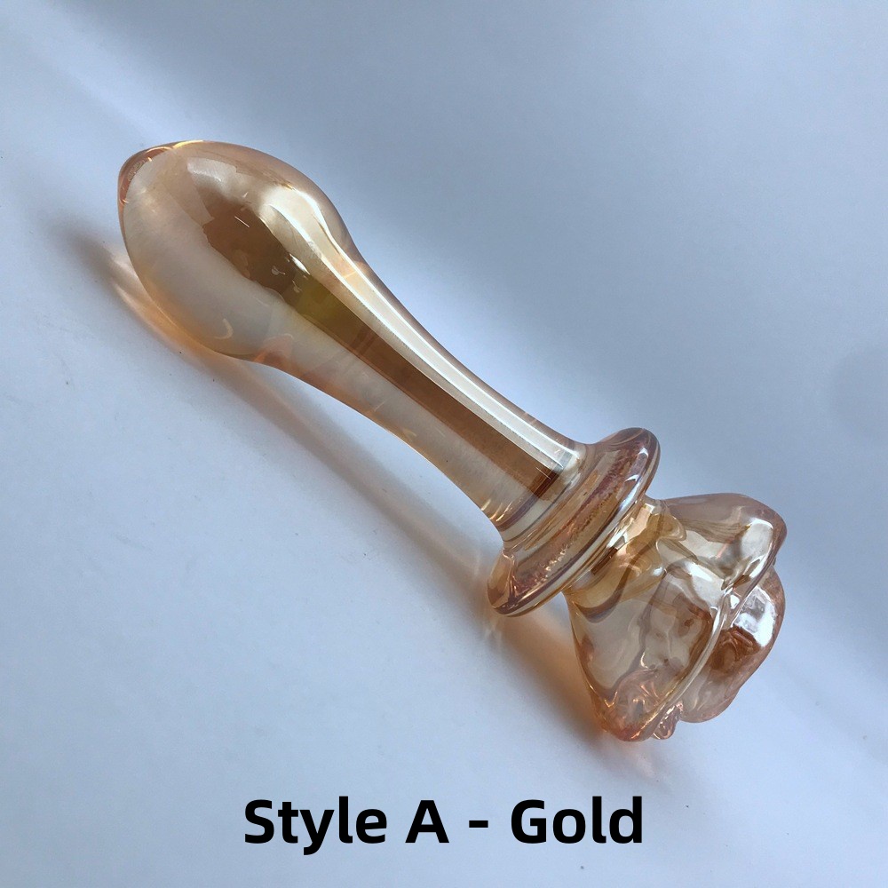 RF6668--Fairy wand vibrator/glass crystal dildo