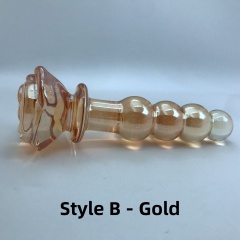 RF6668--Fairy wand vibrator/glass crystal dildo