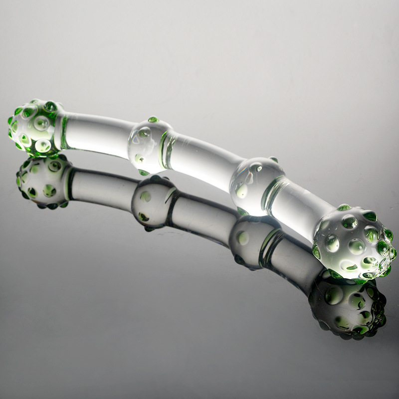 HF46--Glass Crystal Simulation Double-Headed Vibrator