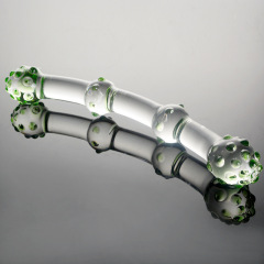 HF46--Glass Crystal Simulation Double-Headed Vibrator