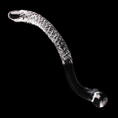 RF6185--Manual Crystal Dildo for Female Anal Plug Masturbator Glass Rod