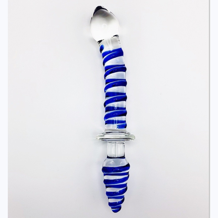 RF6179--Fairy wand masturbator, anal plug, glass crystal dildo