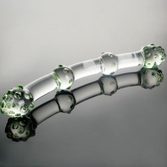 HF46--Glass Crystal Simulation Double-Headed Vibrator