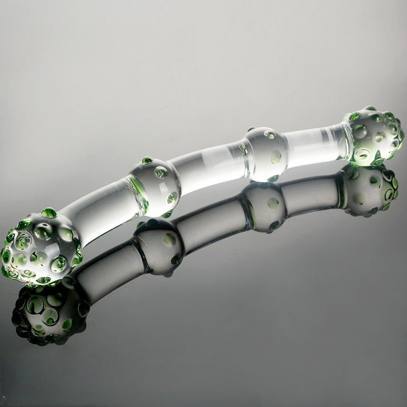 HF46--Glass Crystal Simulation Double-Headed Vibrator