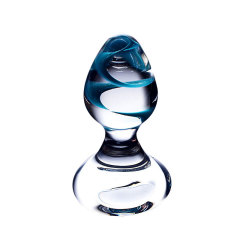 HF16-Glass anal plug, crystal dildo, masturbation device