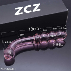 SJ179+ZH13-Crystal Penis Anal Plug