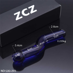 SJ282+ZH13-Crystal Penis Anal Plug