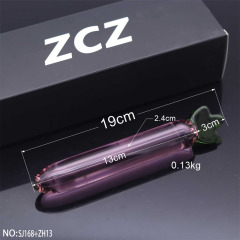 SJ168+ZH13-Crystal Penis Anal Plug