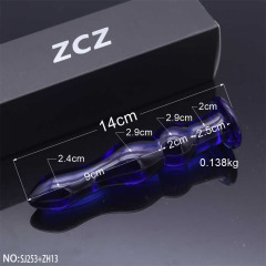 SJ253+ZH13-Crystal Penis Anal Plug