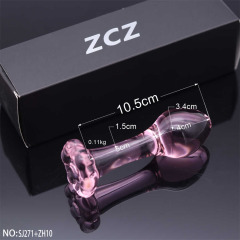 SJ271+ZH10-Crystal Penis Anal Plug