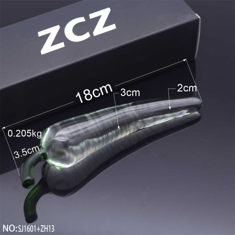 SJ1601+ZH13-Crystal Penis Anal Plug