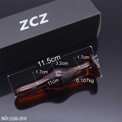 SJ200+ZH10-Crystal Penis Anal Plug