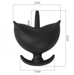 lqlHL--Flower Bud Inflatable Anal Plug/Anal Diverter/Rear Anal Plug
