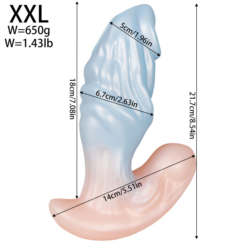 JS-YL318--Odd-shaped anal plug for outdoor wear