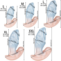 JS-YL318--Odd-shaped anal plug for outdoor wear