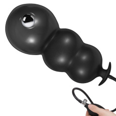 lymQ30--Inflatable anal dilator with steel balls