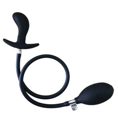 hcx03020cq--Anal plug, liquid silicone, detachable inflatable anal plug