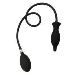 CQ001--Inflatable bullet anal plug, inflatable expanding anal dilator