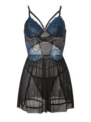 LS2001--Seductive Sheer Lingerie