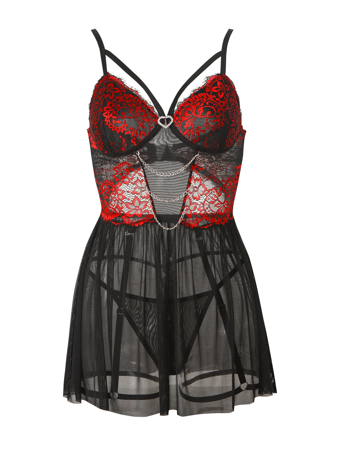 LS2001--Seductive Sheer Lingerie