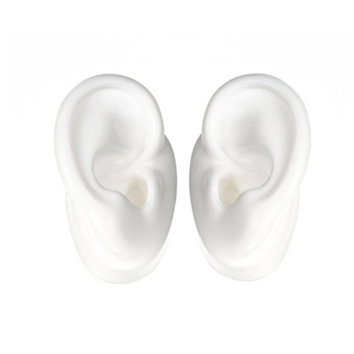 Silicone Ear Model-White