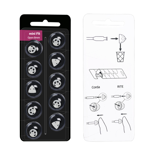 Oticon hearing aid miniFit open domes