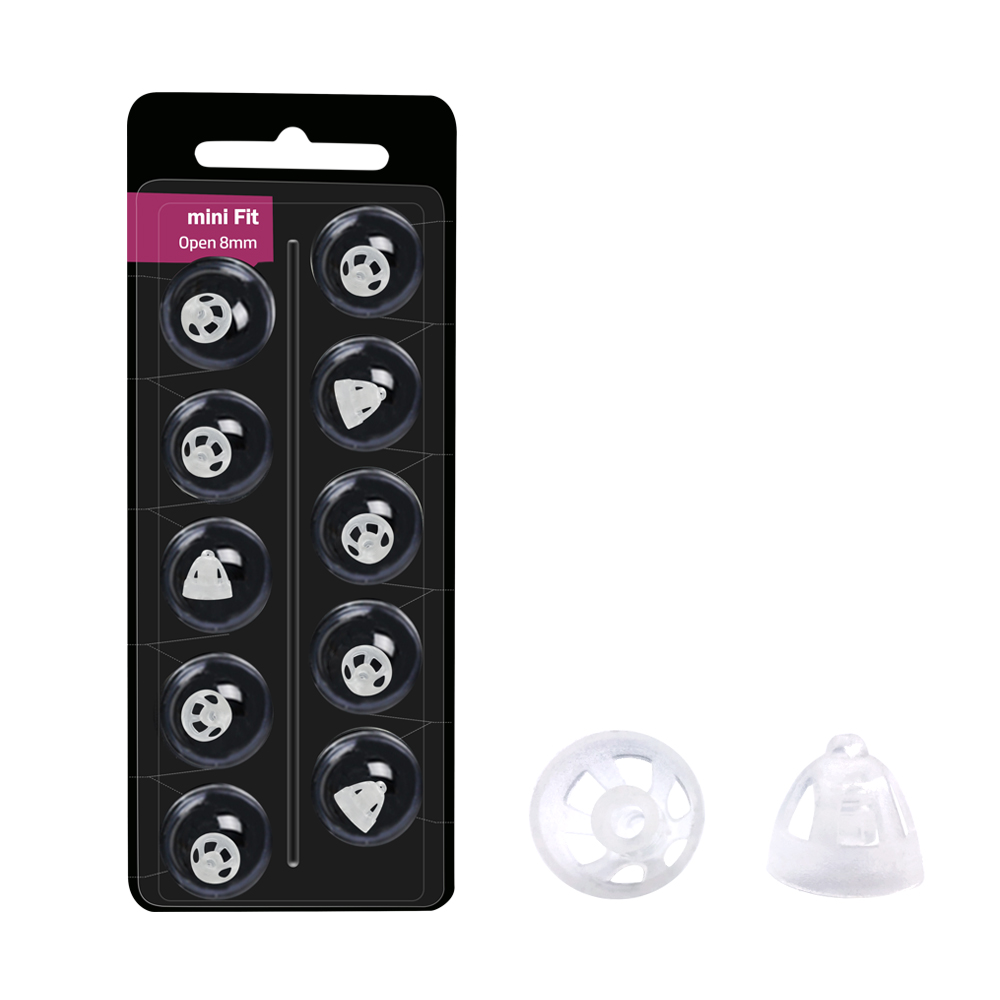 Oticon hearing aid miniFit open domes