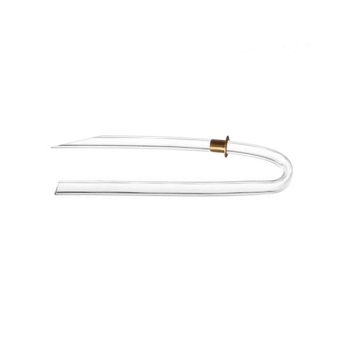 Bent tubing with metal lock