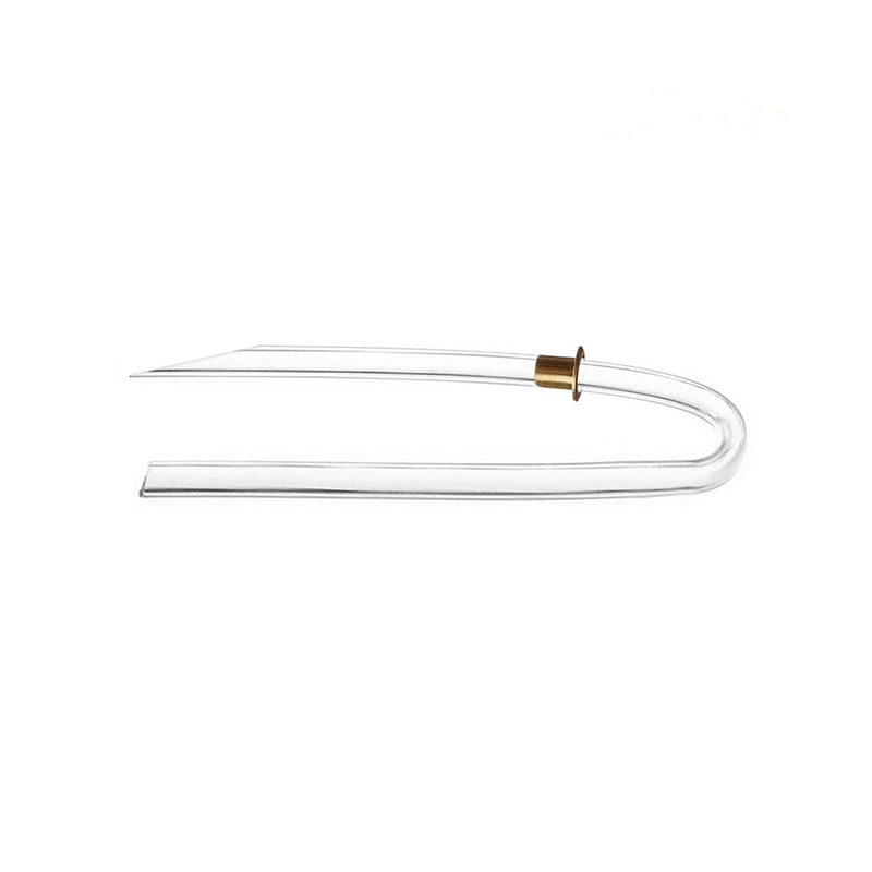 Bent tubing with metal lock