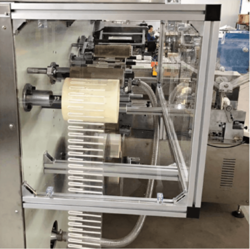 U straw packing with Angle-cut Machine