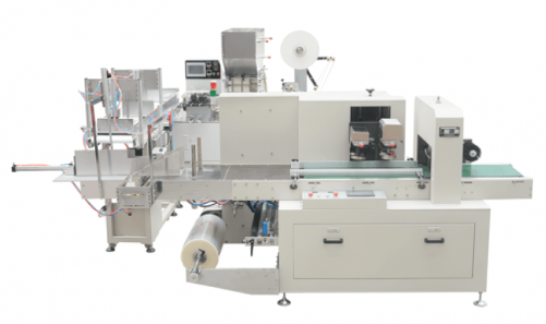 Individually wrapped machine with multi-bagging machine